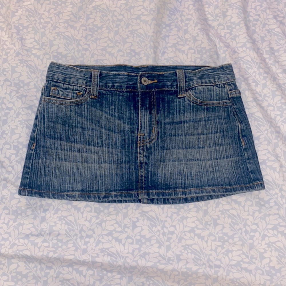 Brandy Melville Jean Skirt
